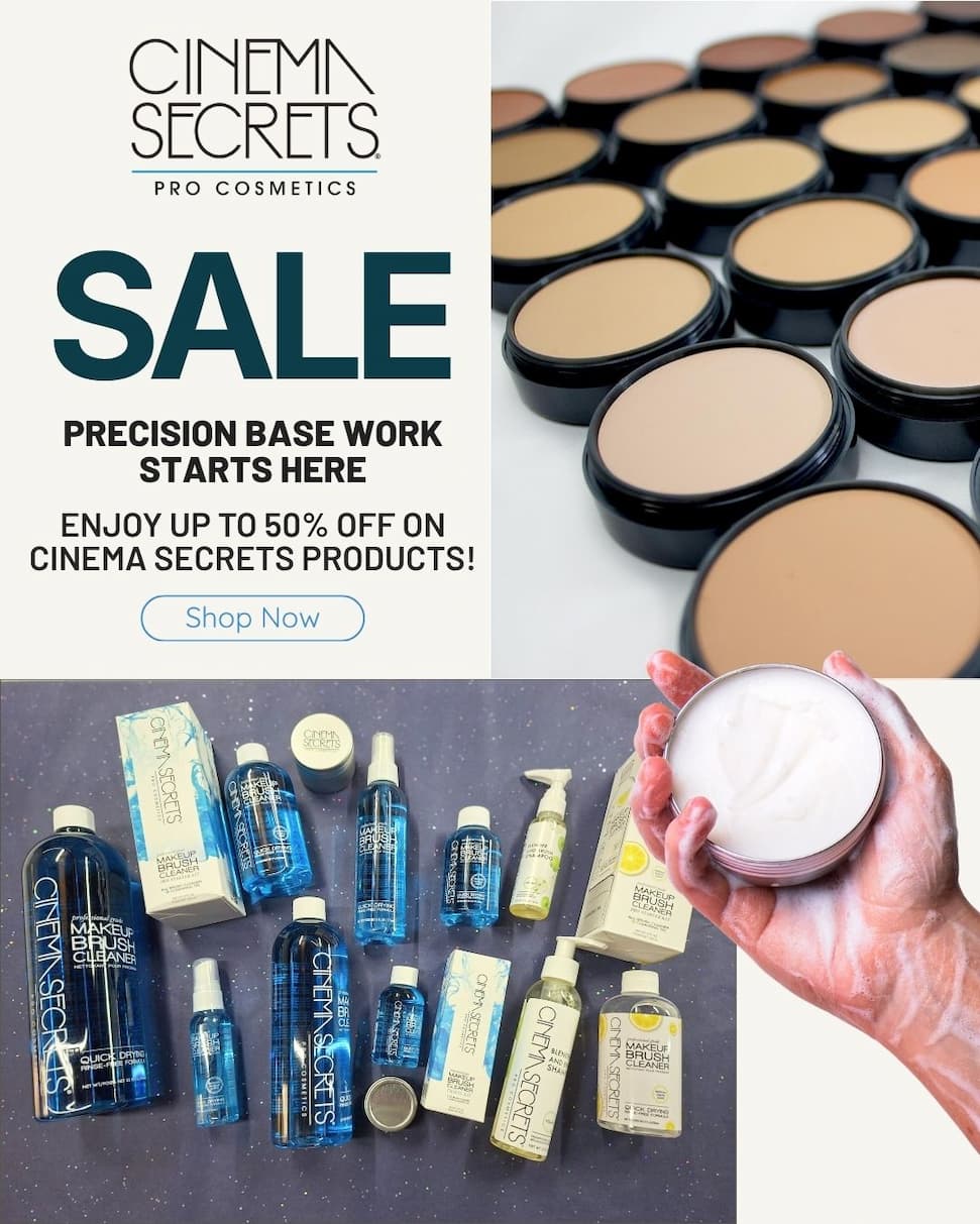 CINEMA SECRETS BRAND SALE