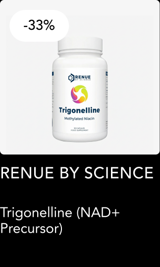Renue By Science Trigonelline NAD+ Precursor — 33% off. Shop now