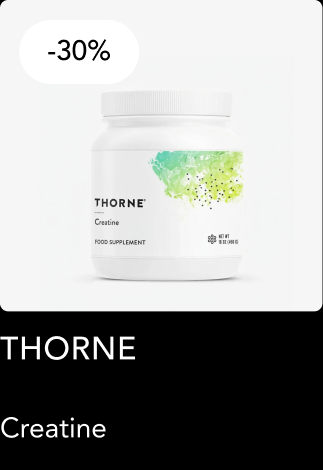 Thorne Creatine — 30% off. Shop now