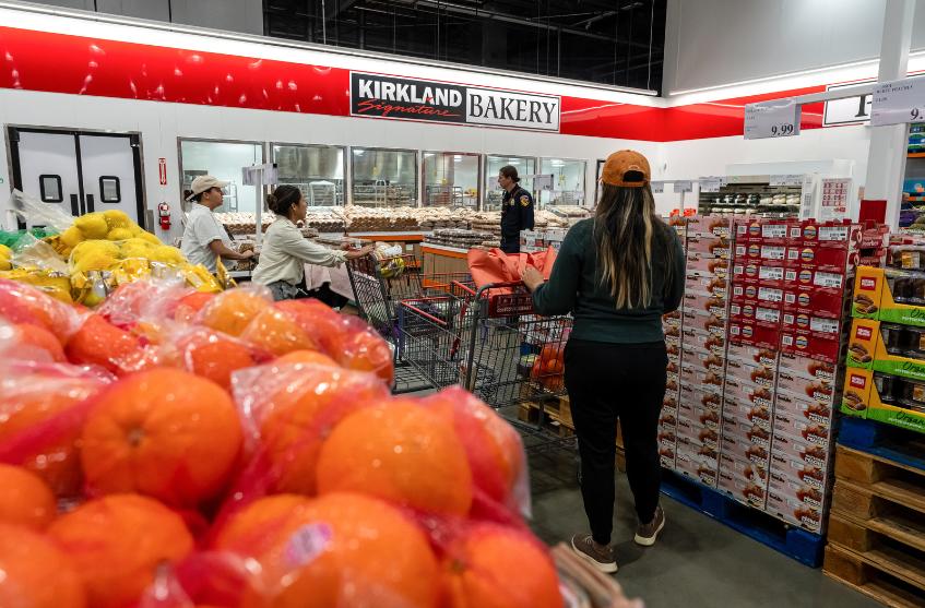 bakery section of Costco