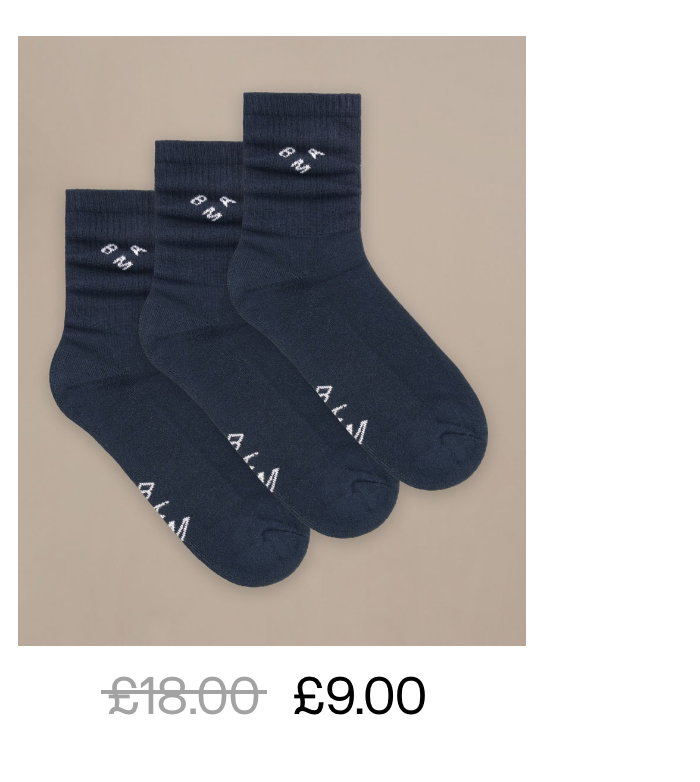 Bamboo Active Crew Socks – 3 Pack. Shop now.