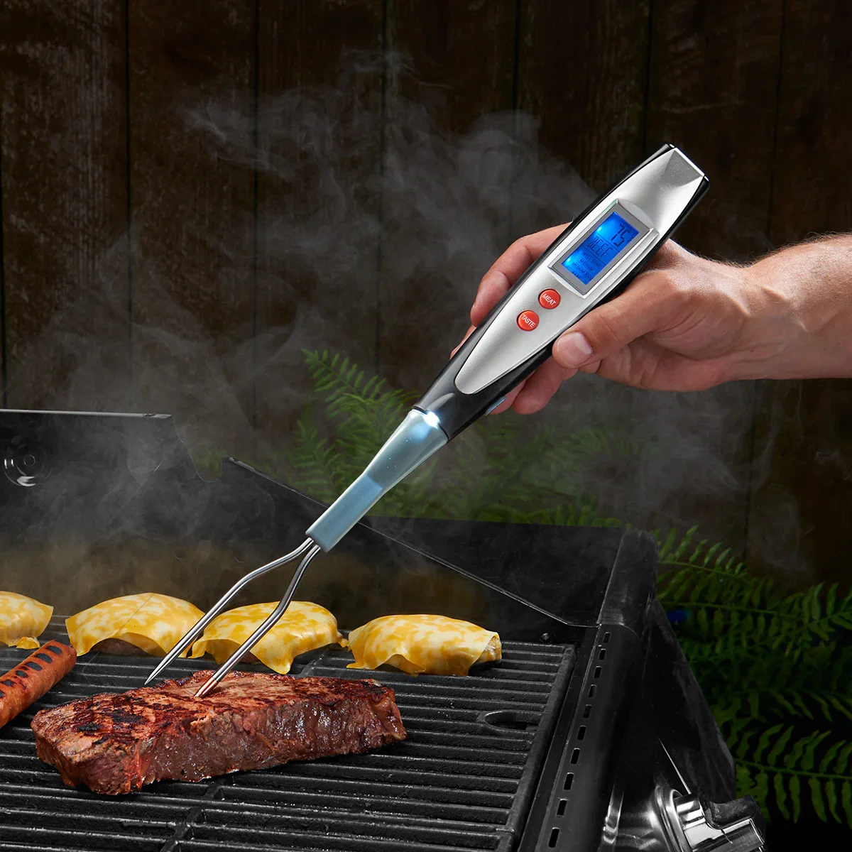 Image of Digital BBQ Fork by Sharper Image