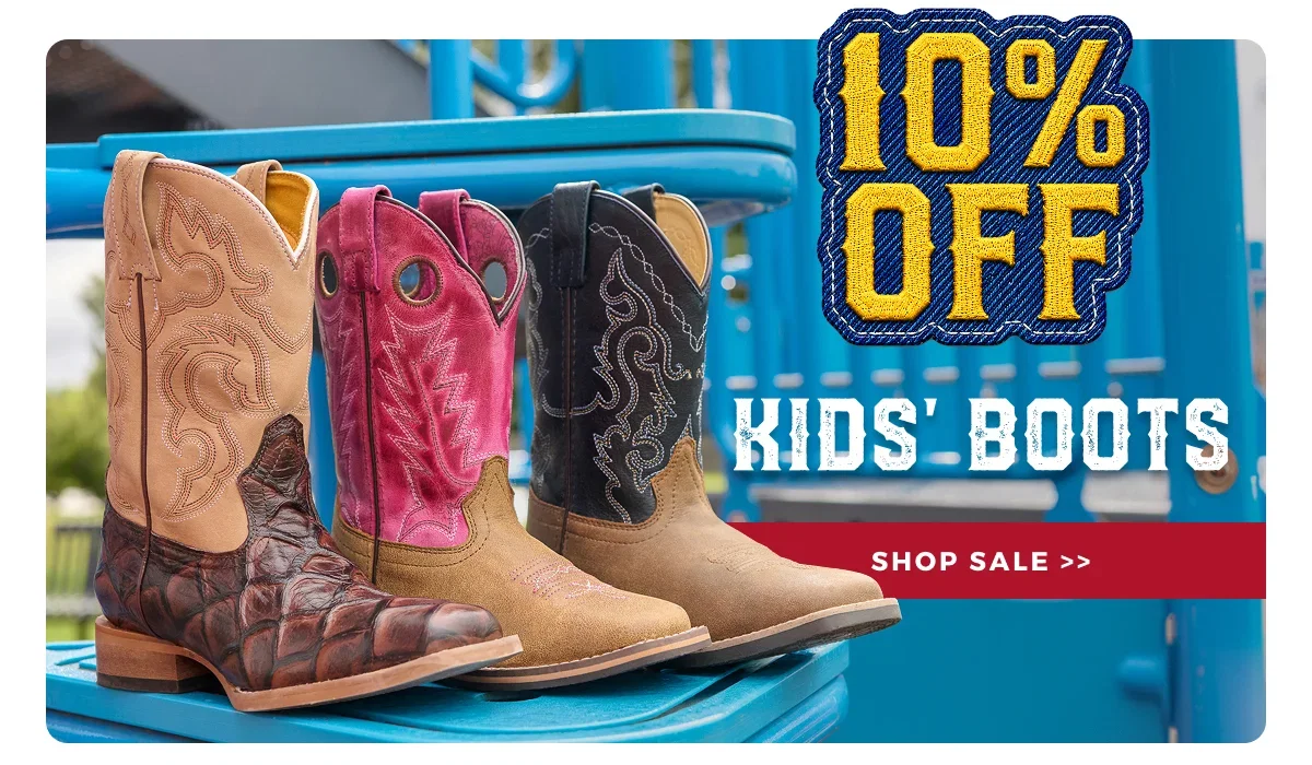 10% OFF KIDS BOOTS