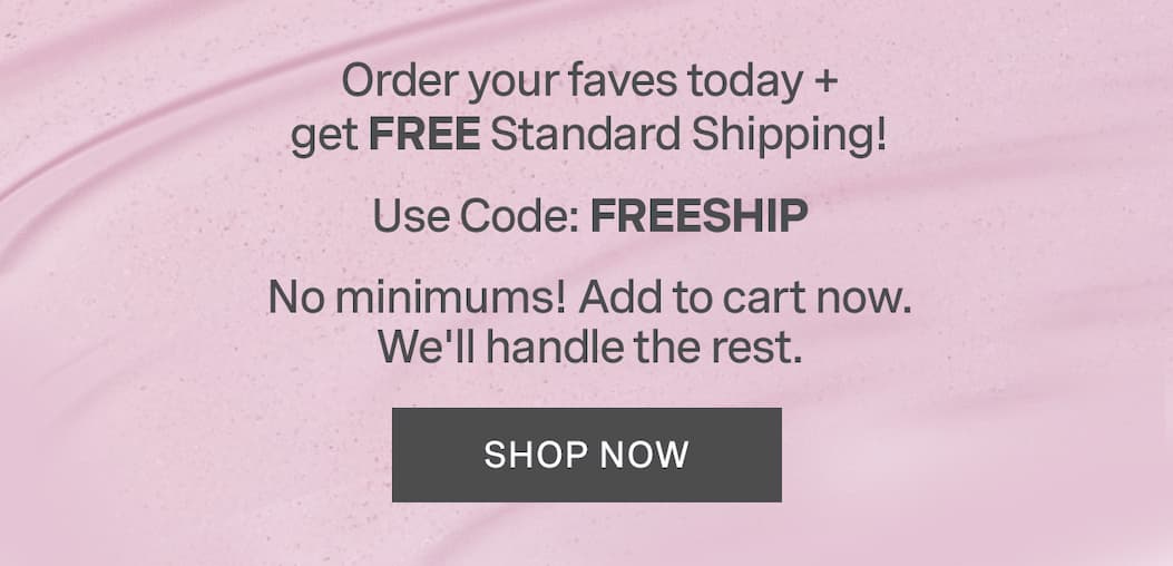 Order your faces today + get FREE standard shipping. Use code FREESHIP