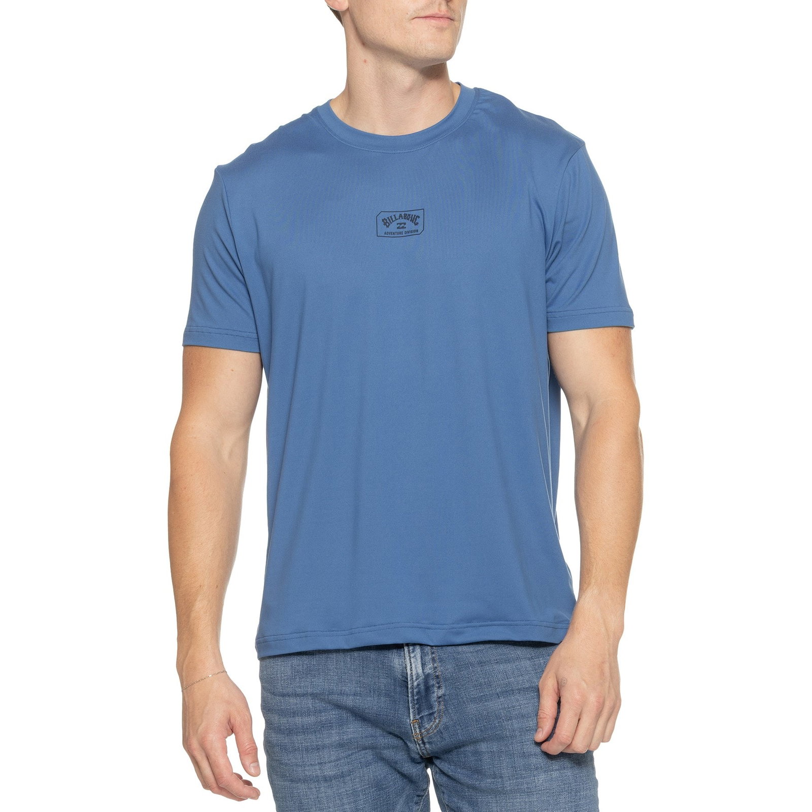 Billabong The Swiftland T-Shirt for Men | Federal Blue | Size Large | Stretchy Fabric