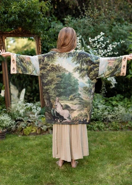 Market Of Stars The Mythmaker Unicorn Midi Kimono