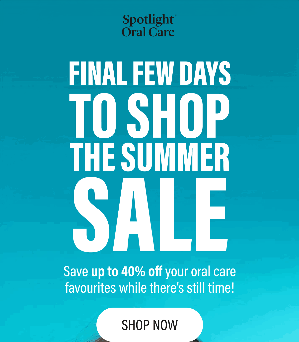 Final Few Days to Shop the Summer Sale