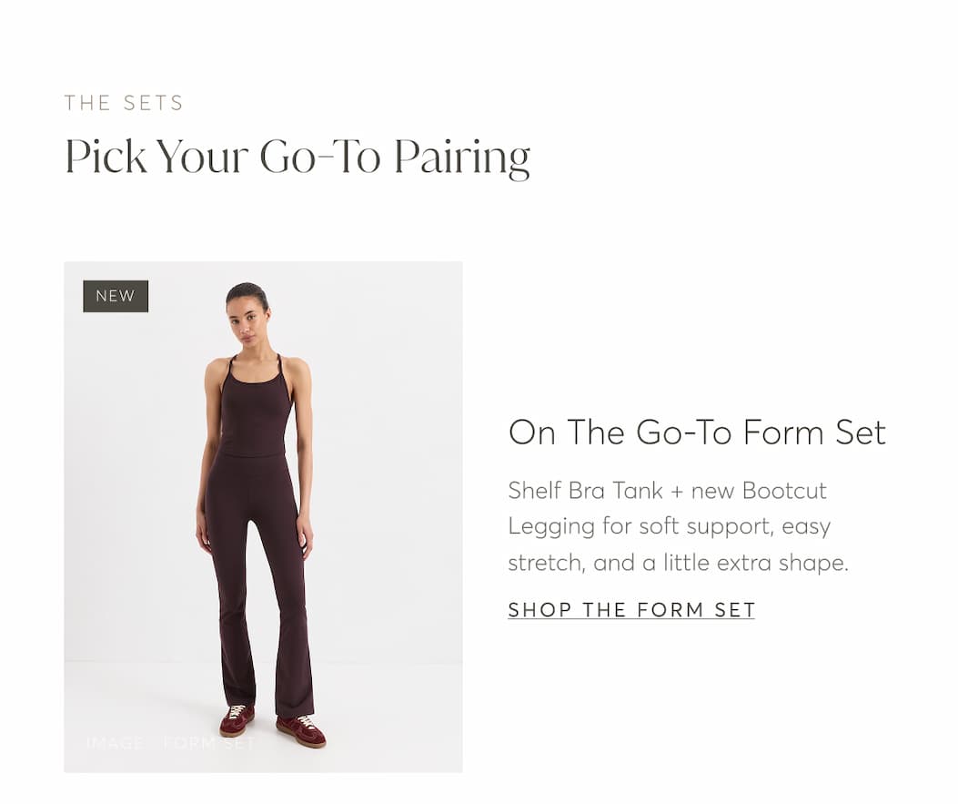 On The Go-To Form Set | Shop The Form Set