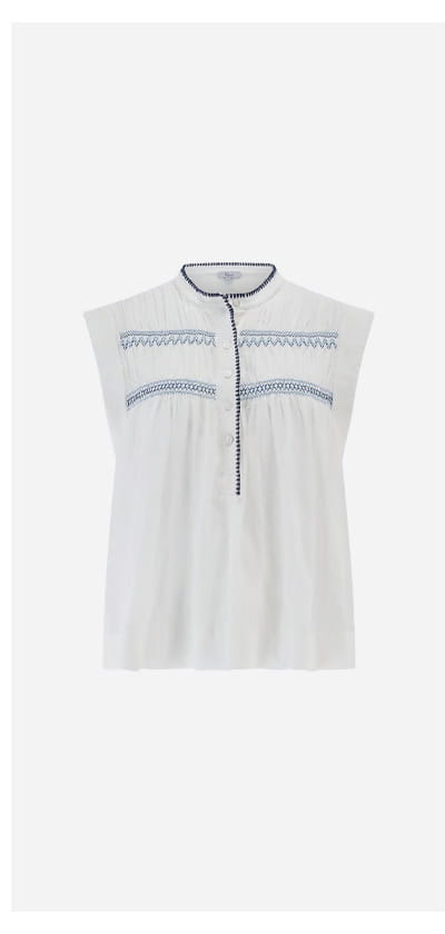 Willow Blouse In White