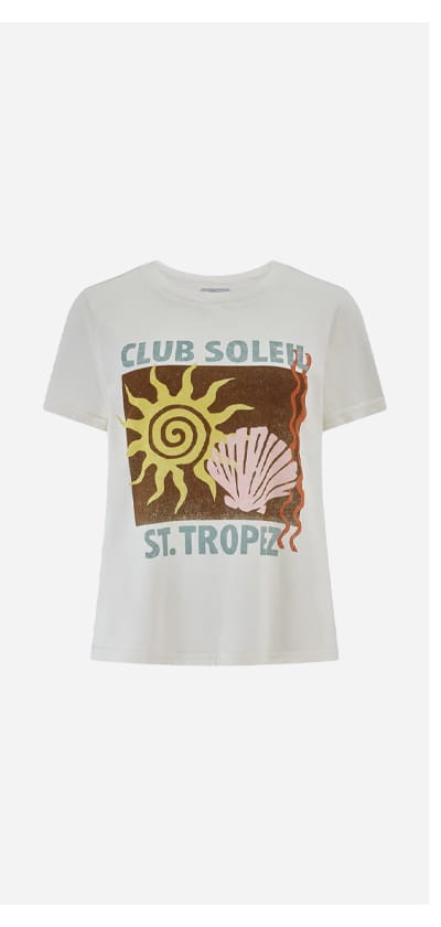 Classic Crew Tee In San Tropez