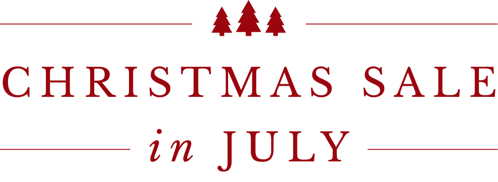 Christmas Sale in July Logo