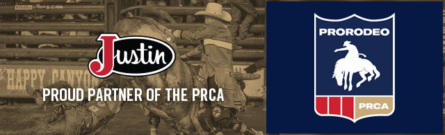 Justin Logo. Proud Partner of the PRCA. PRCA logo.
