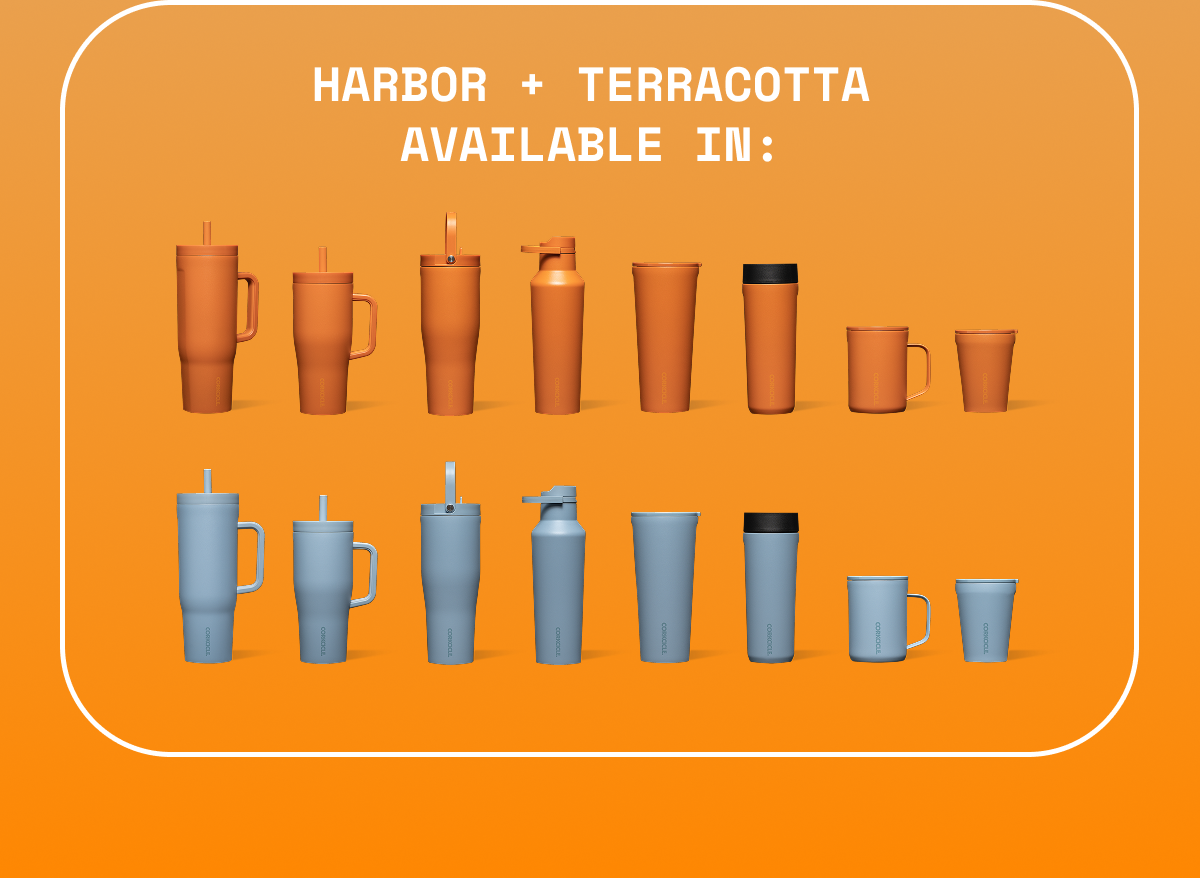 NEW: Harbor + Terracotta join the Sierra collection