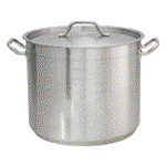 Image of Winco Stainless Steel Stock Pot with Cover