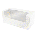 Image of O'Creme White Window Cupcake Box