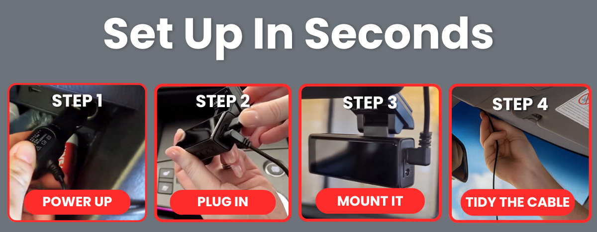 Front & Rear Dash Cam