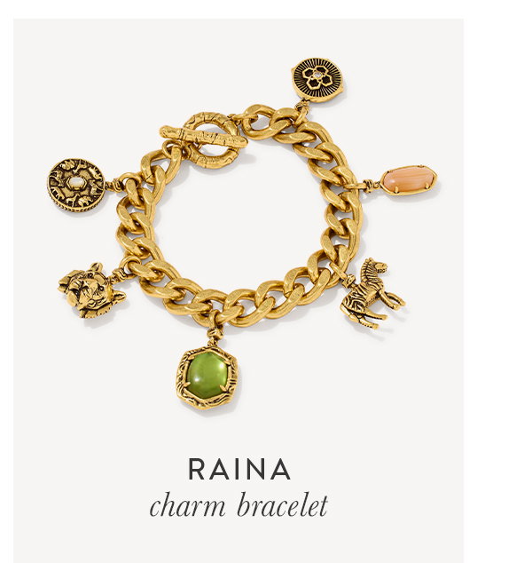 Raina charm bracelet
