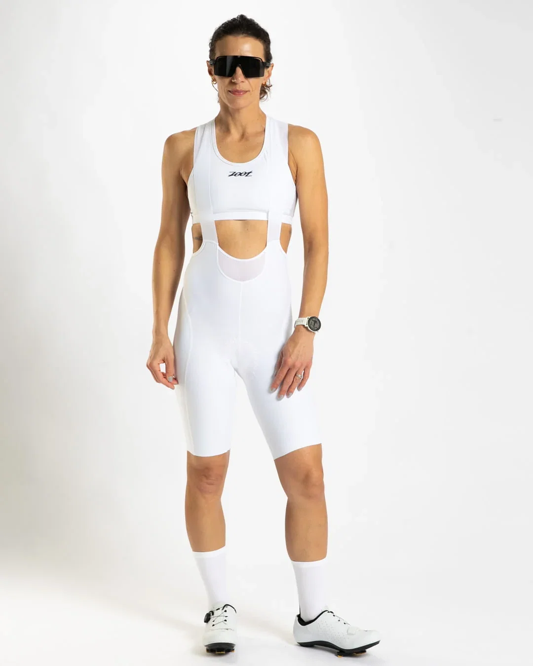 Image of Women's Elite Cycle Bib - Flat White
