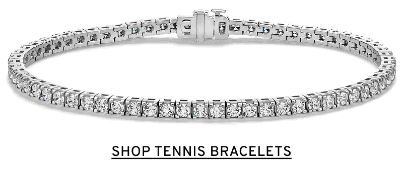 Diamond tennis bracelet. Click to Shop Tennis Bracelets