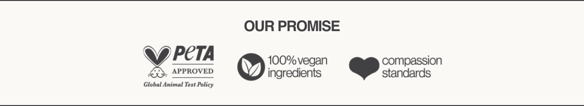 made with compassion for the planet, animals & you
