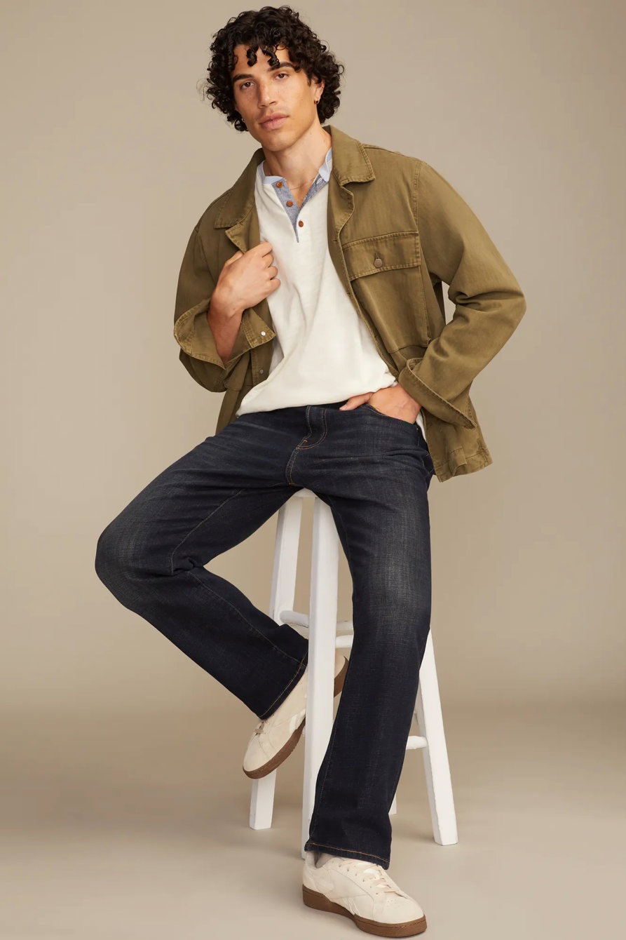 Image of Lucky Brand 181 Relaxed Straight Coolmax Jean - Men's Pants Denim Straight Leg Jeans in Leon Park
