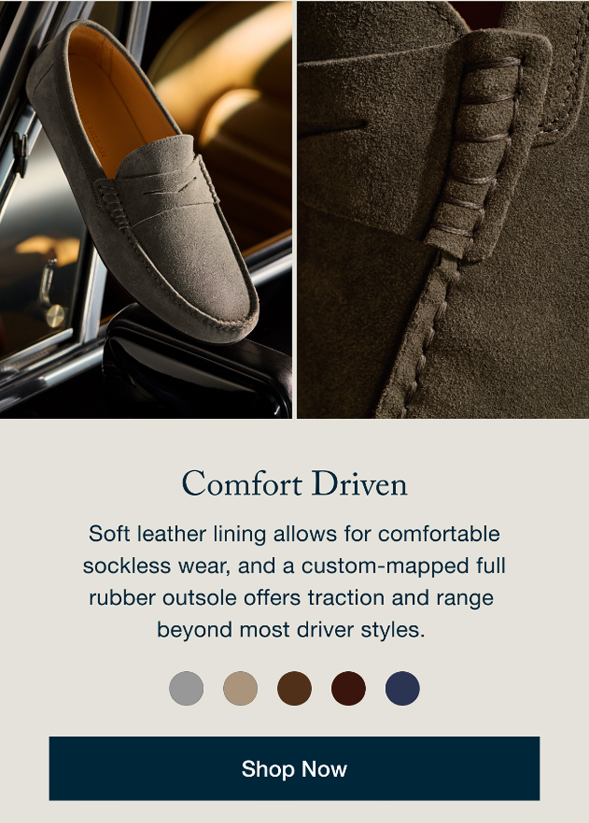 Comfort Driven | Available in 4 Colors | Shop Now