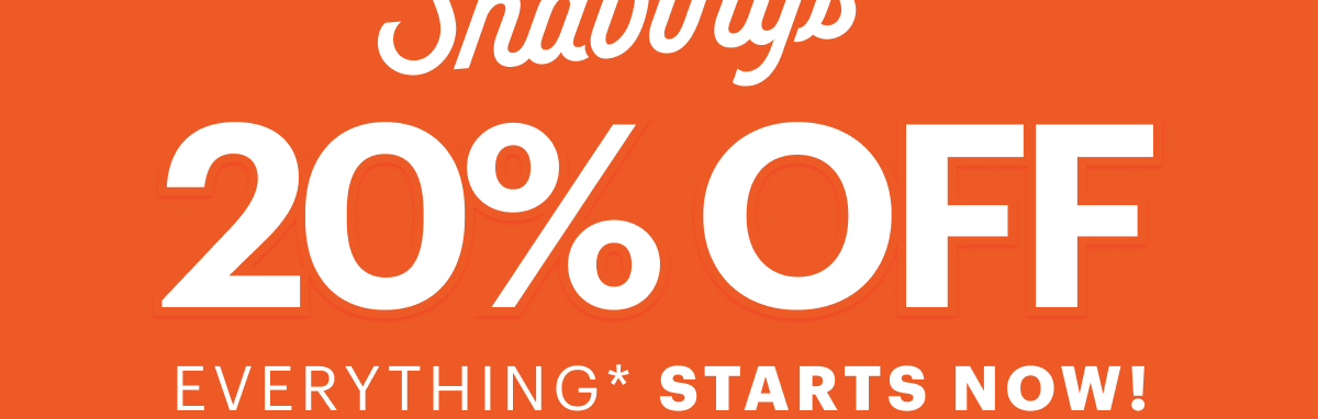 Sitewide Sale Starts Now!