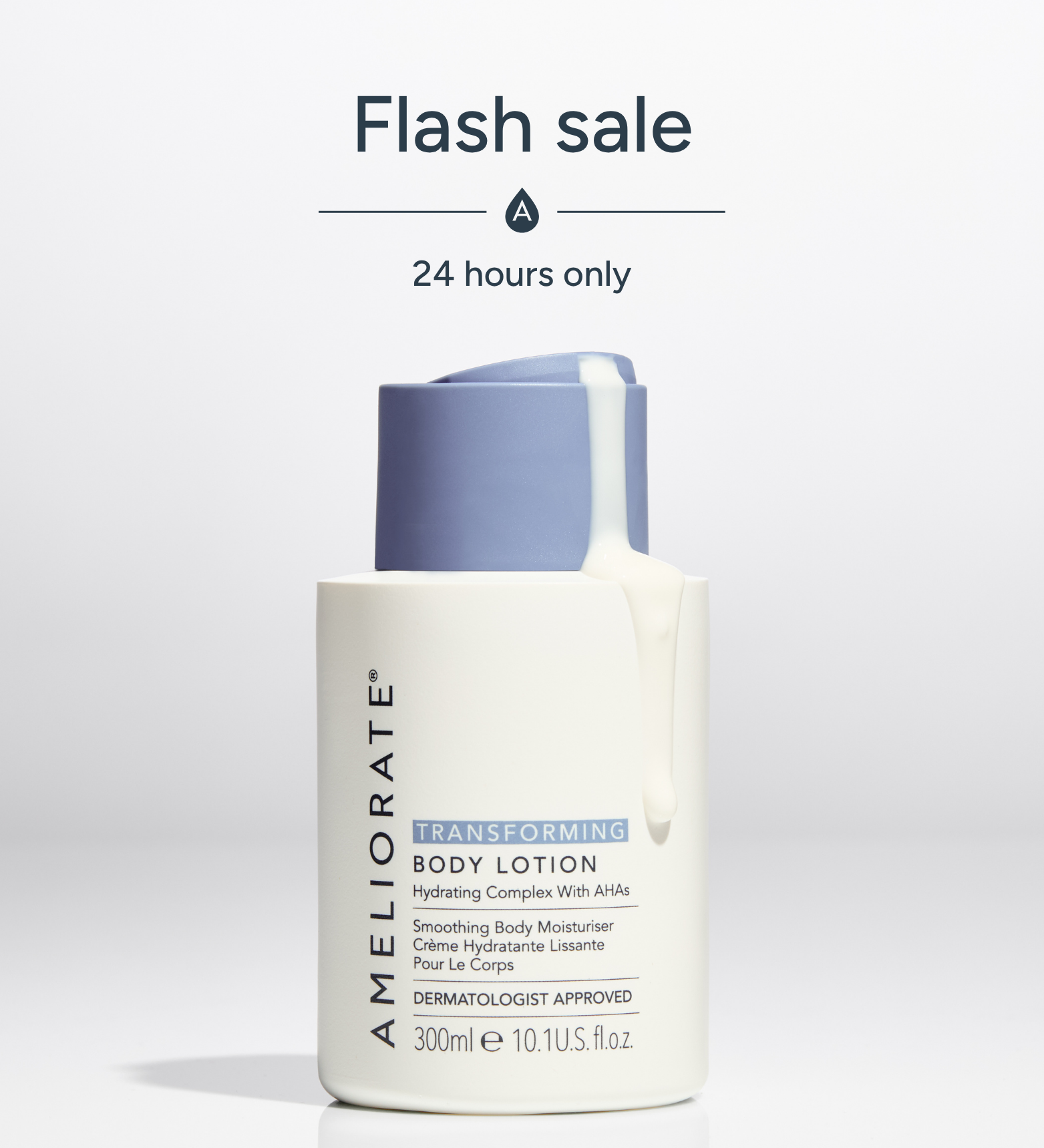 24 Hour Flash Sale - Enjoy our best selling Transforming Body Lotion for only £16