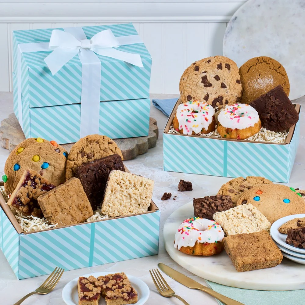 Baked Goods and Bundt Cakes Gift Tower