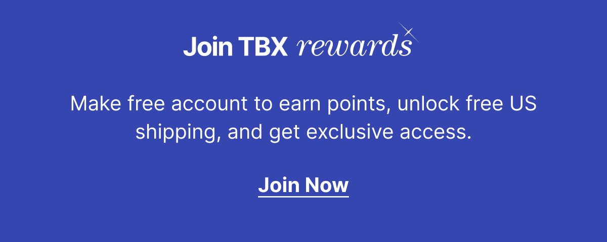 Join TBX rewards