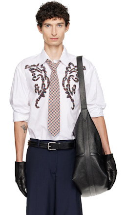 White Cotton Shirt - Dries Van Noten