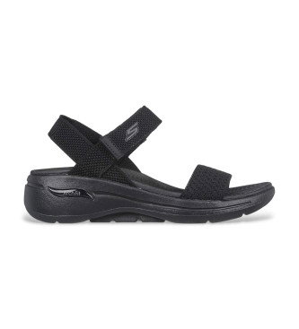 Sandalias Go Walk Arch Fit - Polished negro