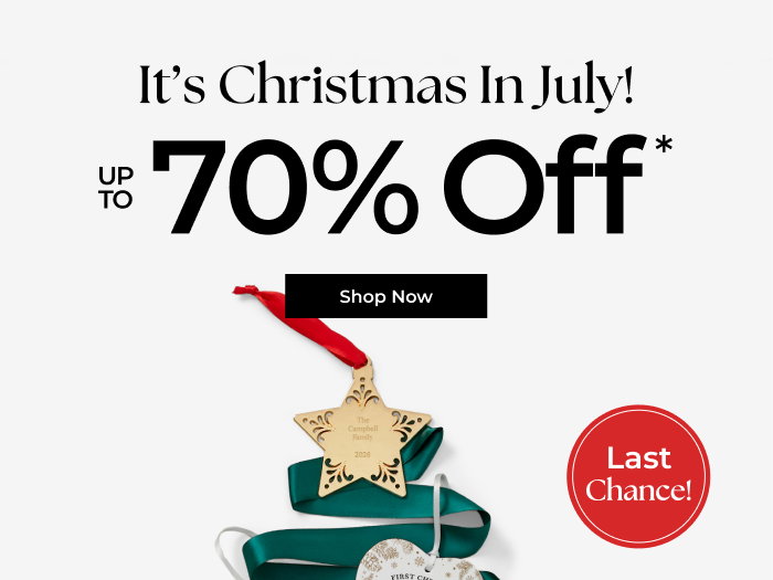 It's Christmas in July! - Up to 70% Off - Final Hours!