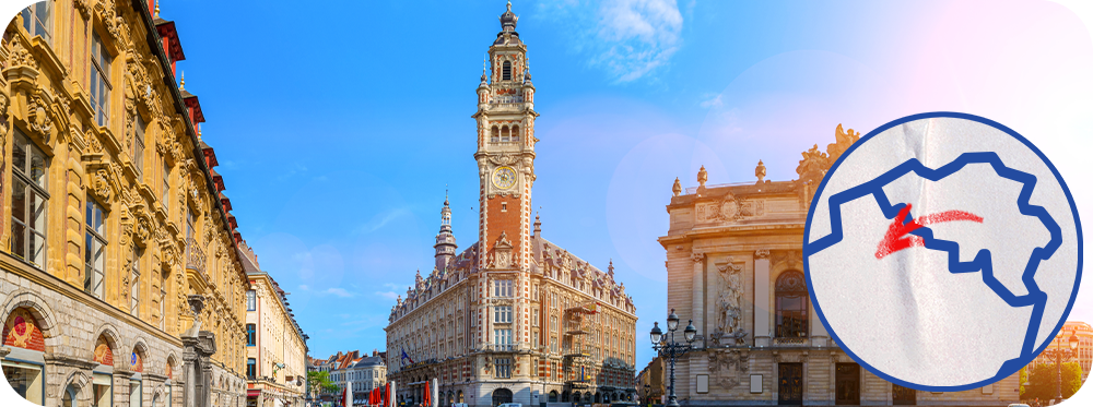 Square in Lille