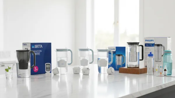 Les meilleures carafes filtrantes: choisir un modèle simple et efficace
