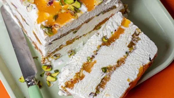 Semifreddo pistache-abricot
