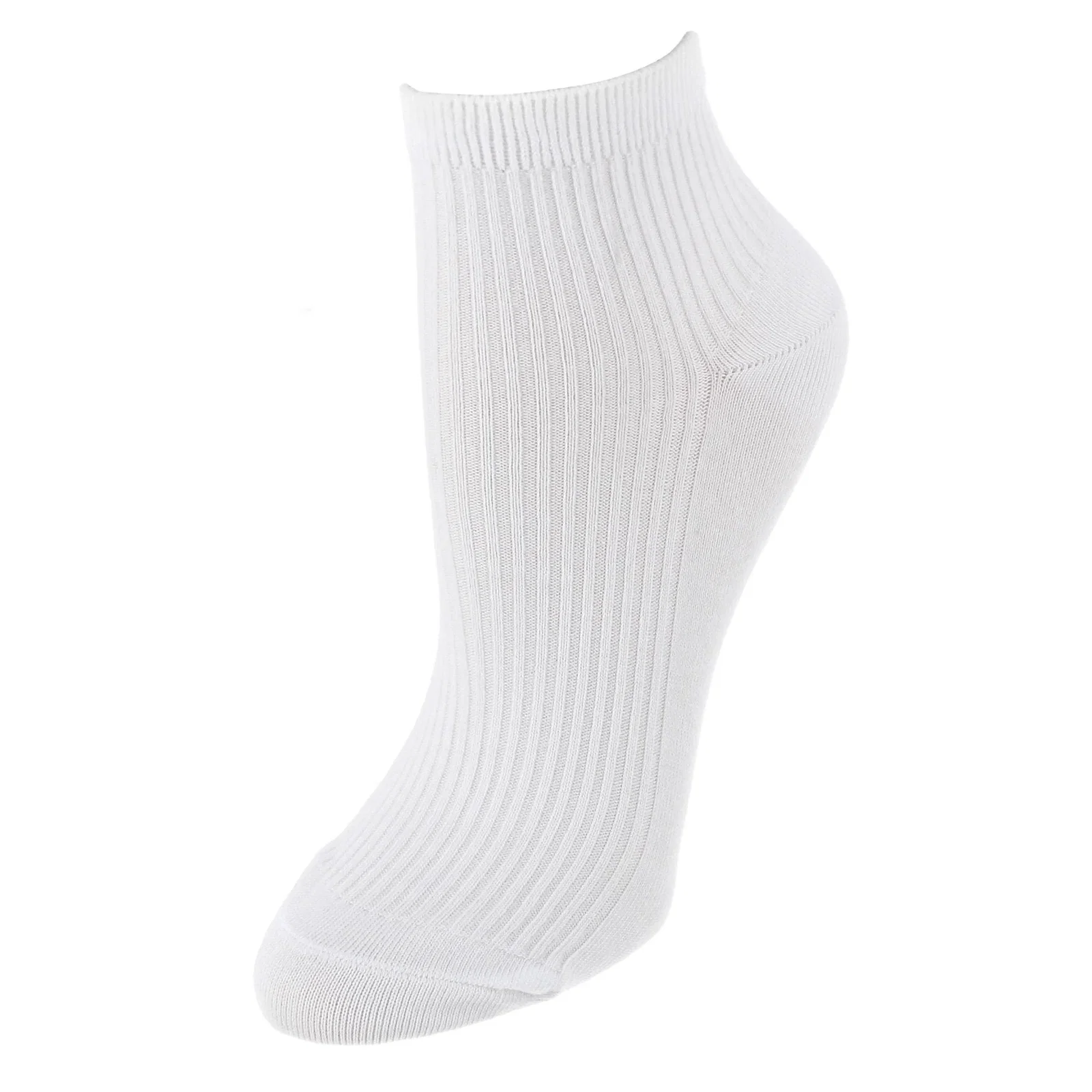 Image of Gold Toe Women's Quarter Lenght Ribbed Socks (6 Pairs)