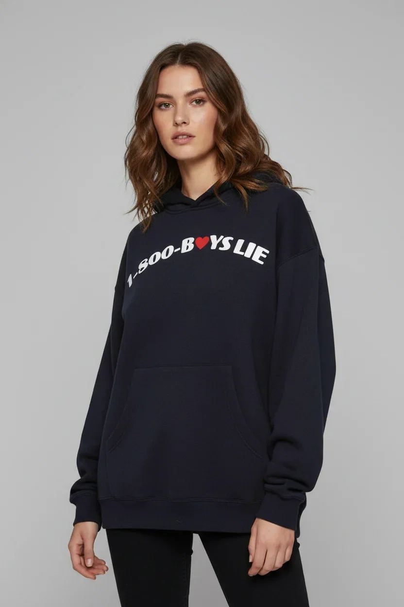Boys Lie 1-800 Heart Racer Hoodie