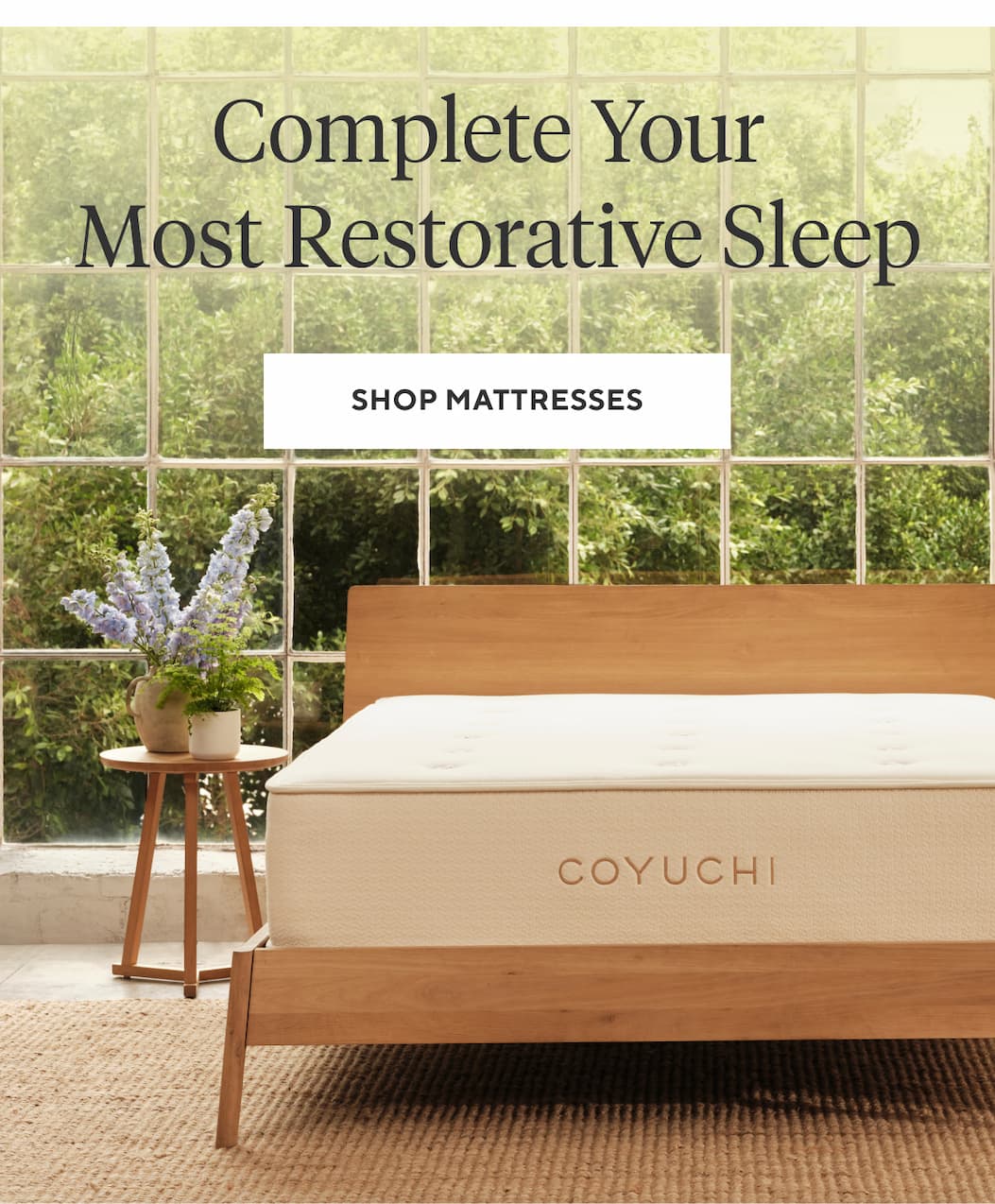 Complete Your Luxury Sleep  Shop Mattresses >