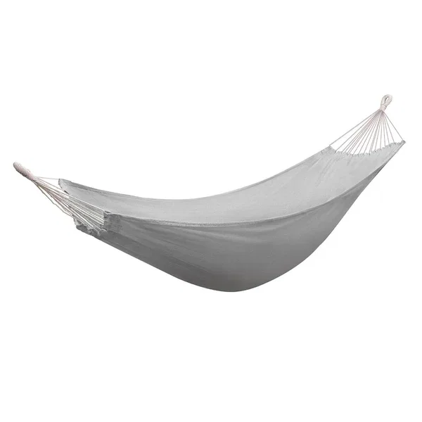 Hammock Bed with Travel Bag Outdoor Lounge Chair Grey