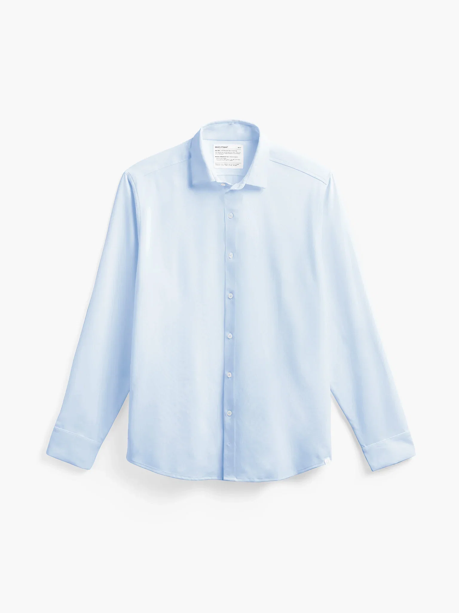 Image of Men's AeroZeroº Dress Shirt - Chambray Blue (MPS) (AR70)