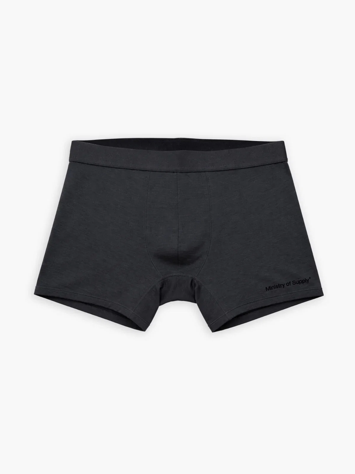 Image of Men's Travel Merino Boxer Brief - Black