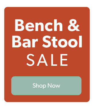 Click to shop bench and bar stools on sale.