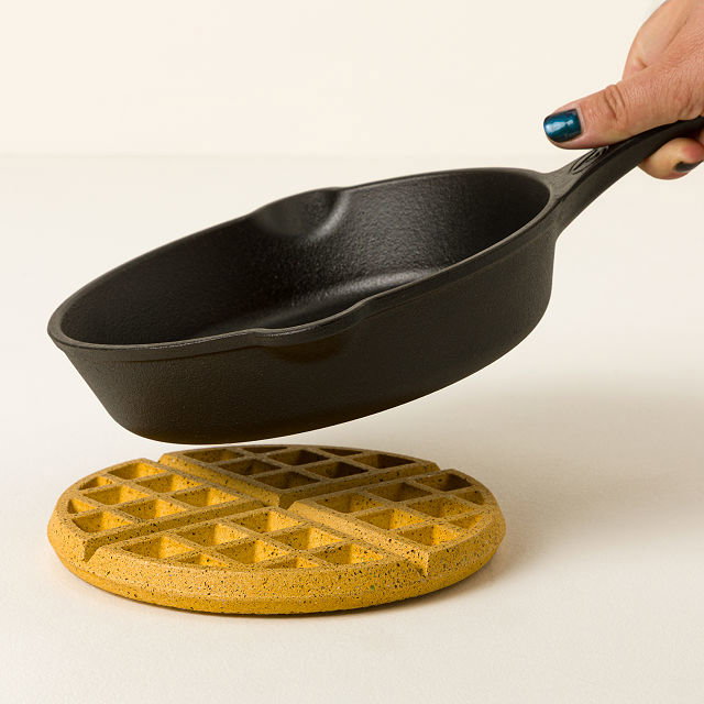 Concrete Waffle Trivet