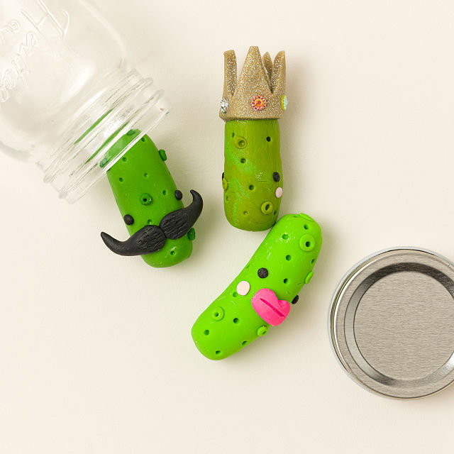 Sculpt Your Own Desktop Pickle Pals