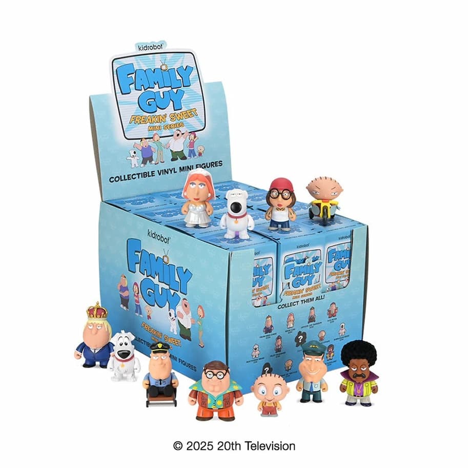 Family Guy: Freakin' Sweet 3” Vinyl Mini Figure Blind Box Series