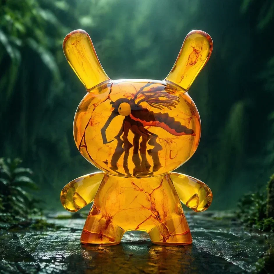 Image of Amber Dunny 8" Resin Art Figure (PRE-ORDER)
