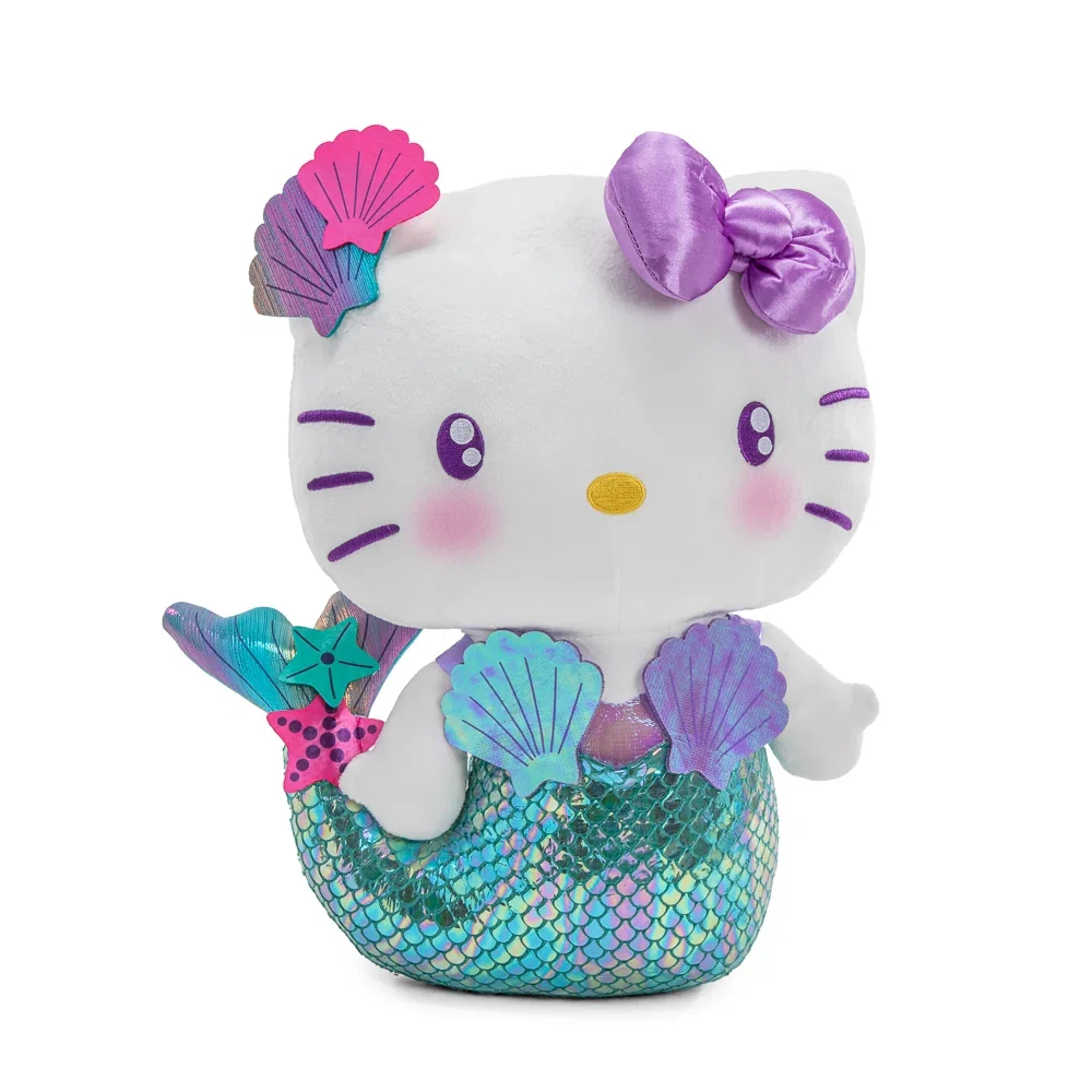 Image of Hello Kitty® Purple Mermaid Plush