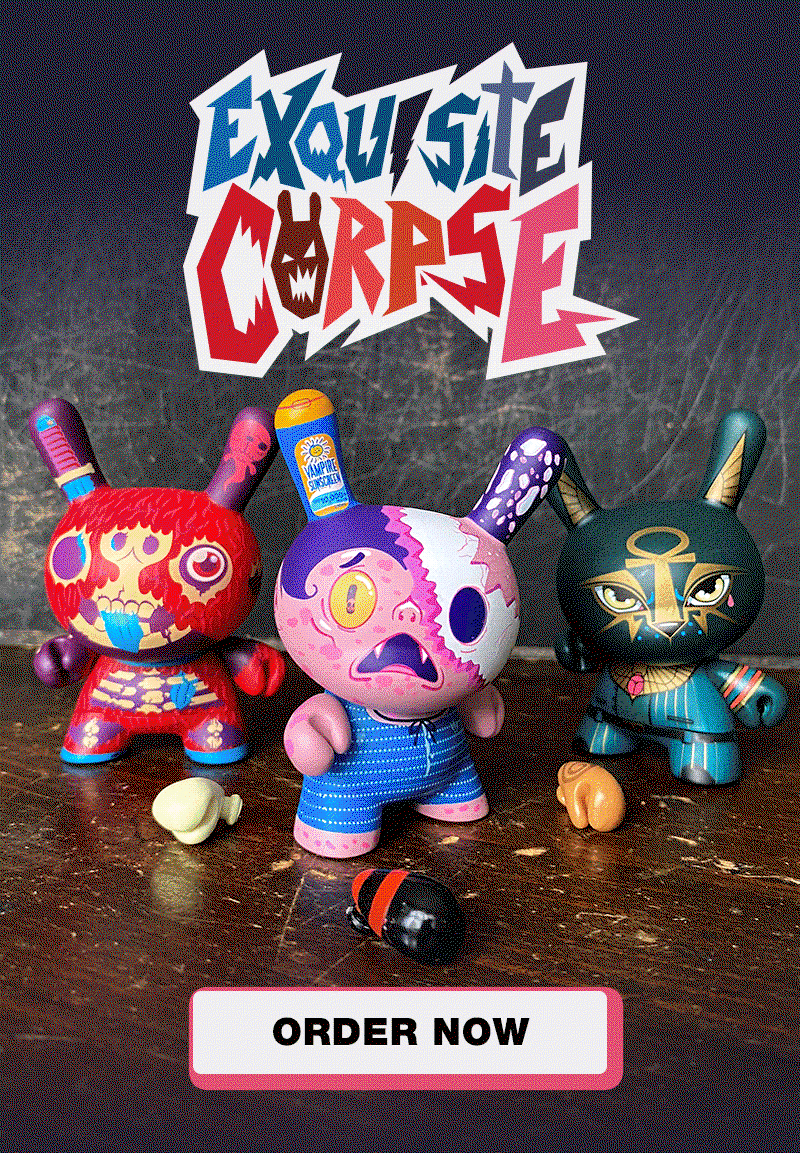 Kidrobot Exquisite Corpse Dunny Series