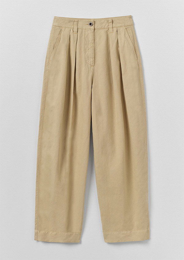 Pleat Front Trousers
